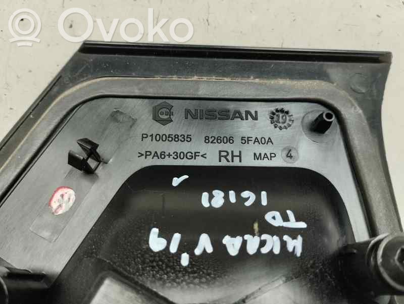 Nissan Micra K14 Manecilla externa puerta trasera