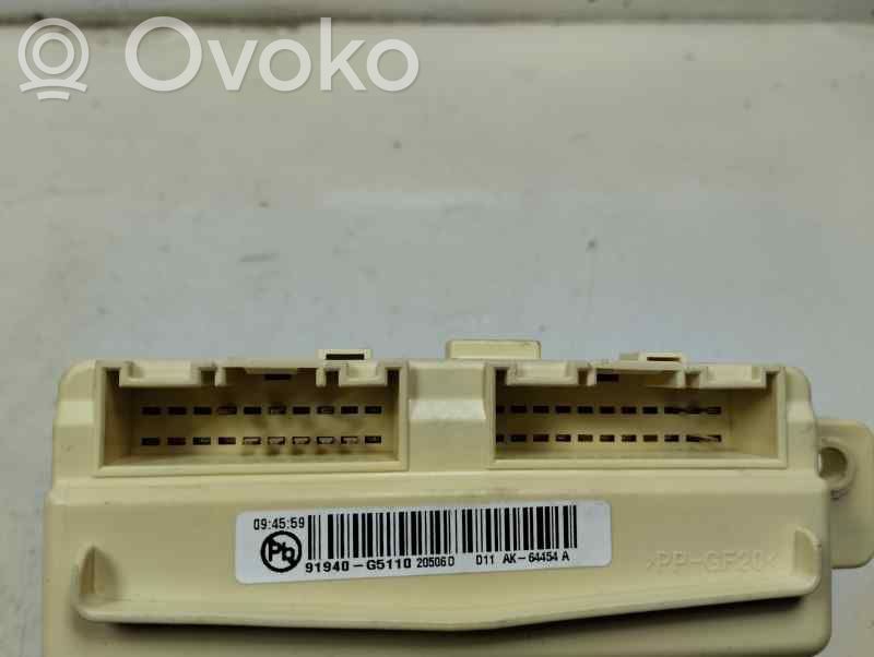 Alte unități/module de control   91940G5110