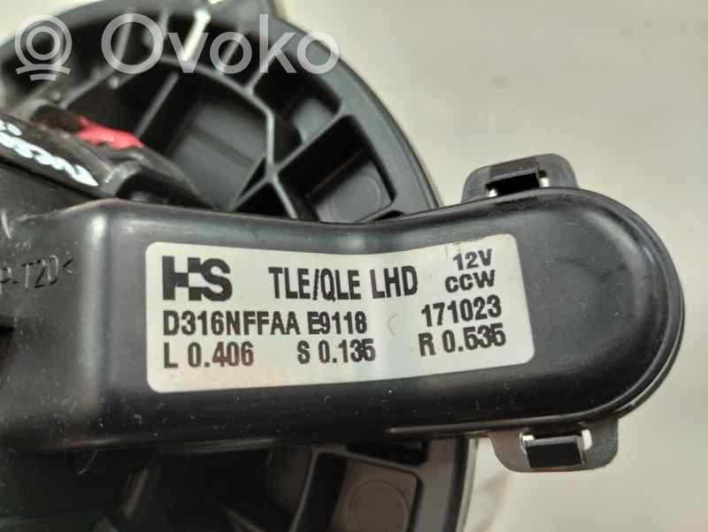 Hyundai Tucson TL Ventola riscaldamento/ventilatore abitacolo