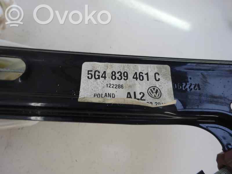 Fensterheber mechanisch Tür hinten   5G4839461C