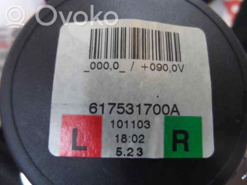 Cinturón trasero   617531700A