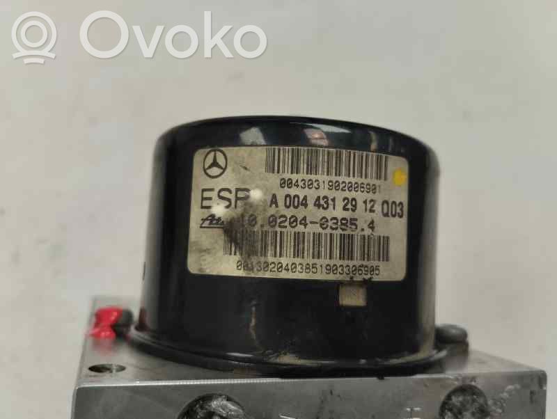 Mercedes-Benz CLK A209 C209 Pompe ABS 