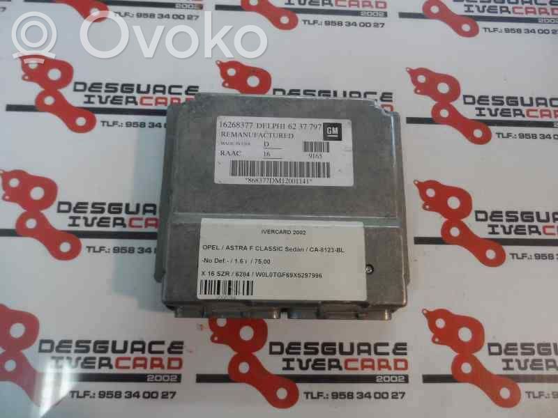 Unidad de control/módulo del motor   16268377