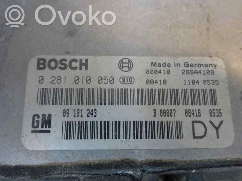Moottorin ohjainlaite/moduuli   0281010050