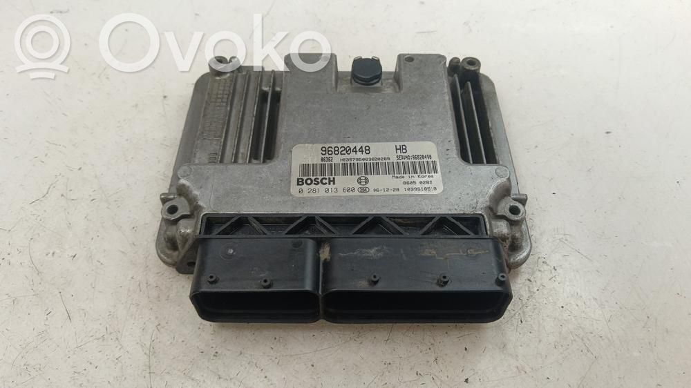 Centralina/modulo del motore   96820448