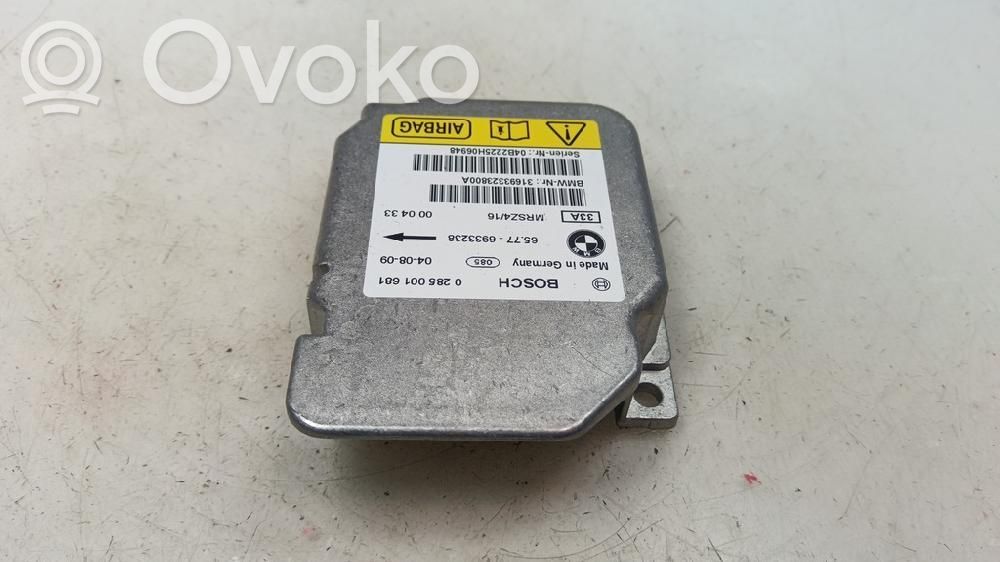 Unidad de control/módulo del Airbag   31693323800A