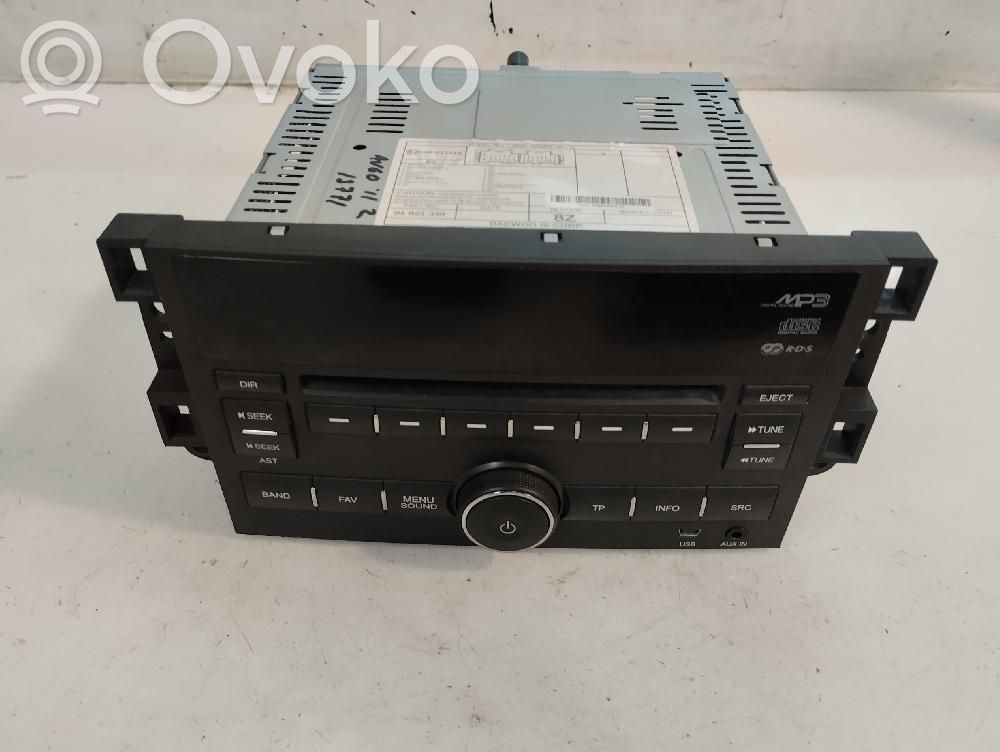Chevrolet Aveo Unitate principală radio/CD/DVD/GPS 