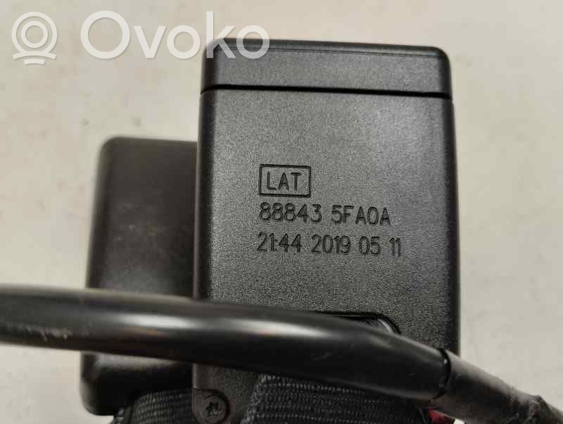 Nissan Micra K14 Bridă fixare centură de siguranță spate