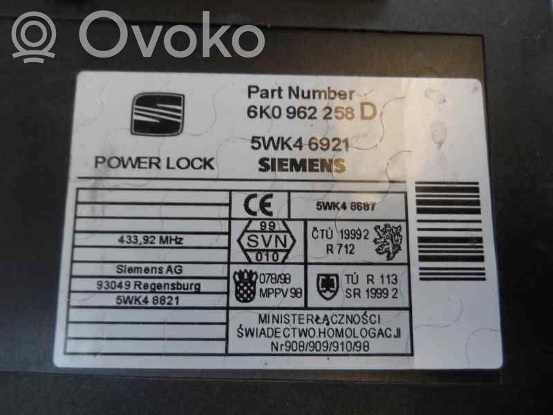 Seat Cordoba (6L) Module confort