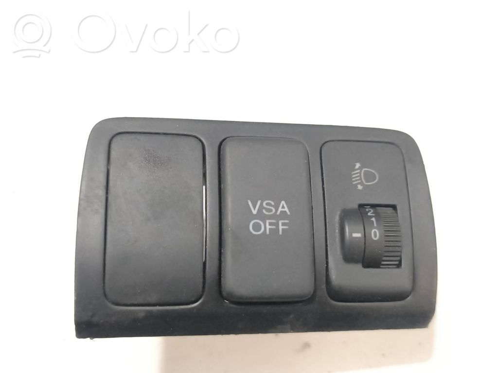 Honda Accord Headlight level height control switch 
