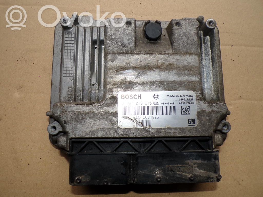 Engine control unit/module ECU   55563326,55563326