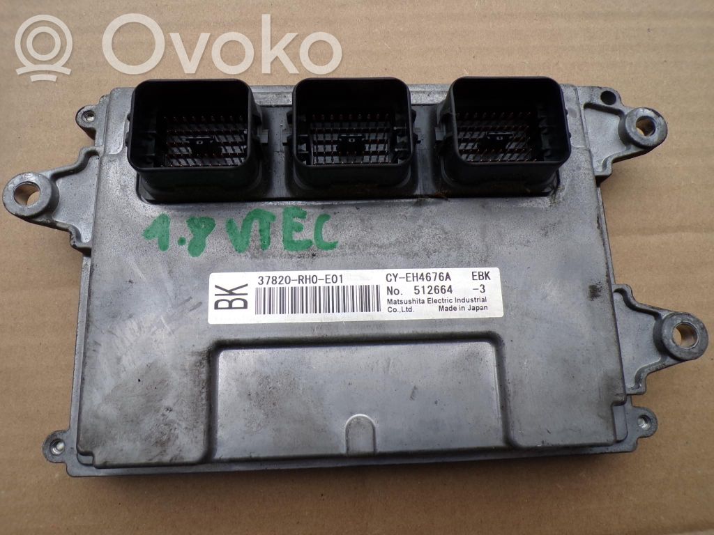 Engine control unit/module ECU   37820RH0E01,37820RH0E01