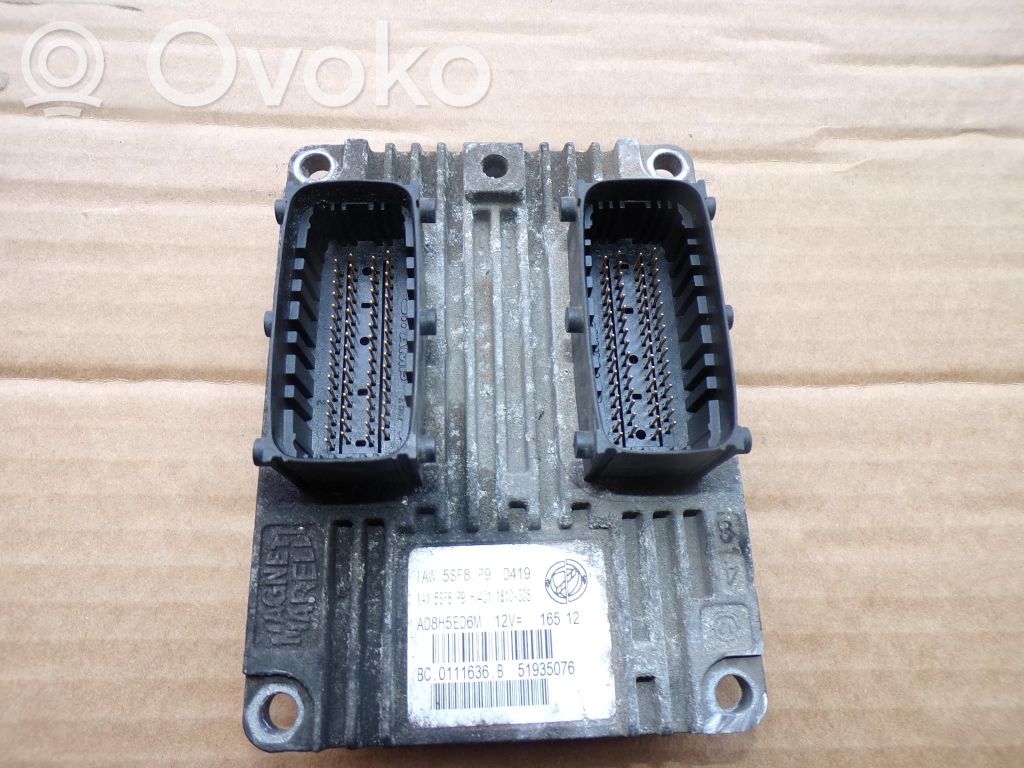 Lancia Ypsilon Engine control unit/module ECU 