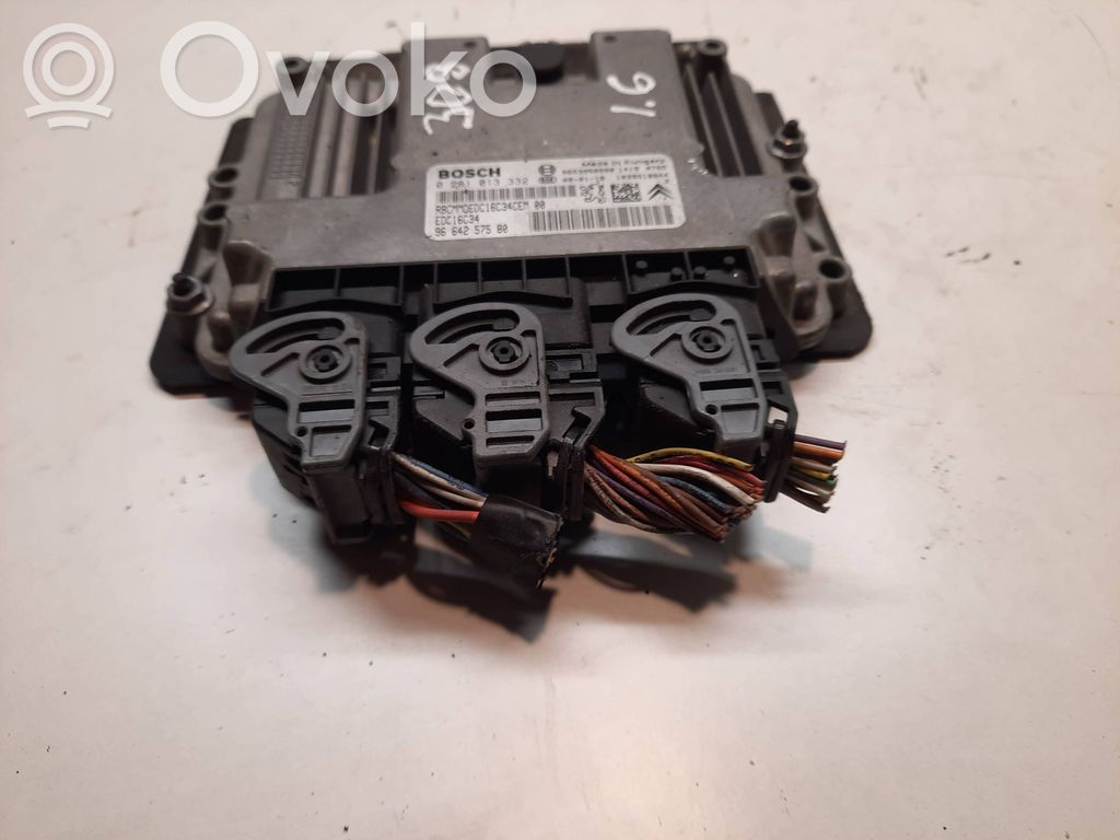 Engine control unit/module   9664257580,9653958980,0281013332