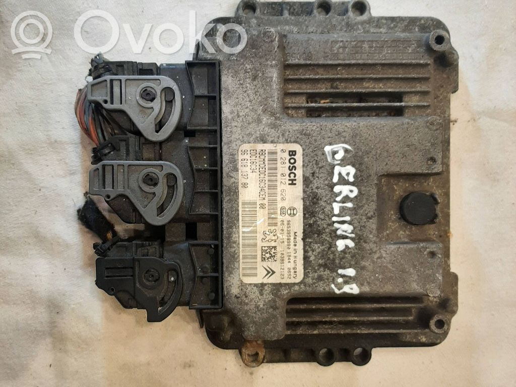 Engine control unit/module   9661813780,9653958980,0281012620