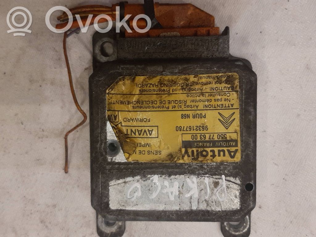 Citroen Xsara Picasso Sterownik / Moduł Airbag 