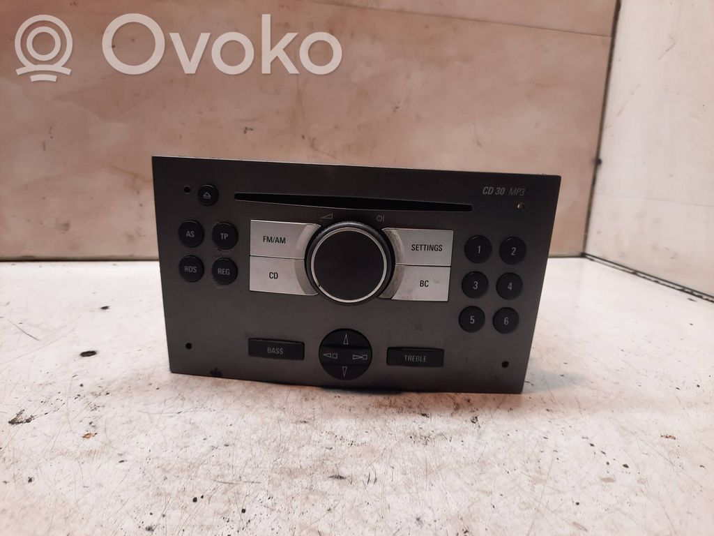 Opel Astra H Radio/CD/DVD/GPS-pääyksikkö 