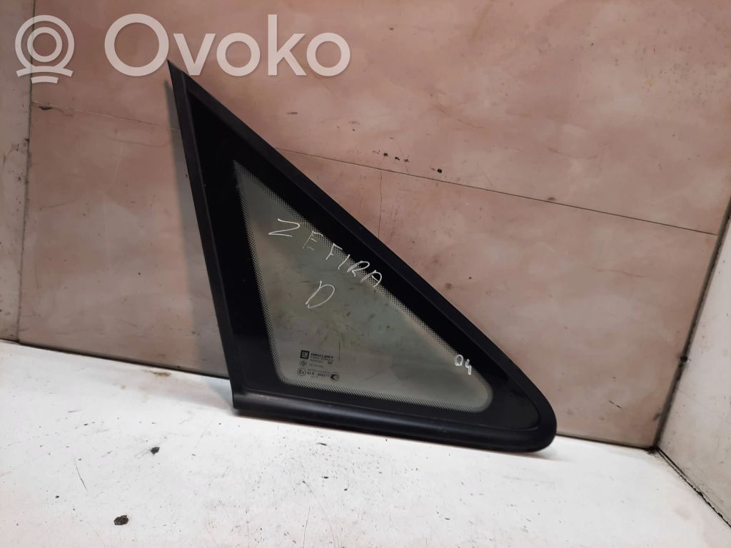 Opel Zafira A Luna/vidrio del triángulo delantero 