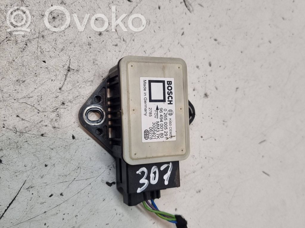 Peugeot 307 ESP acceleration yaw rate sensor 