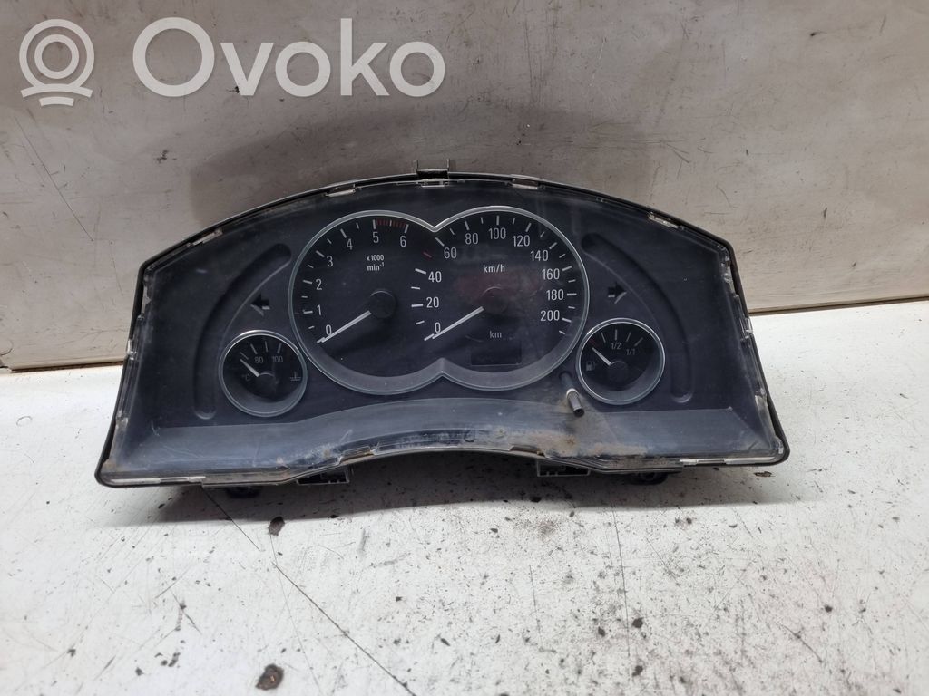 Opel Meriva A Compteur de vitesse tableau de bord 