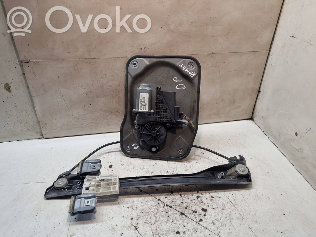 Skoda Roomster (5J) Elektryczny podnośnik szyby drzwi przednich 