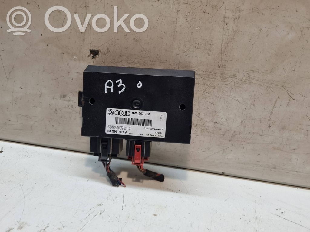 Audi A3 S3 8P Sterownik / Moduł haka holowniczego 