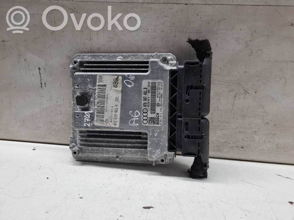 Unidad de control/módulo del motor   4F0907401B,4F2910401R,0281012560
