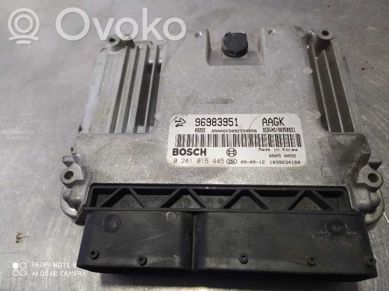Engine control unit/module   0281015445,6820