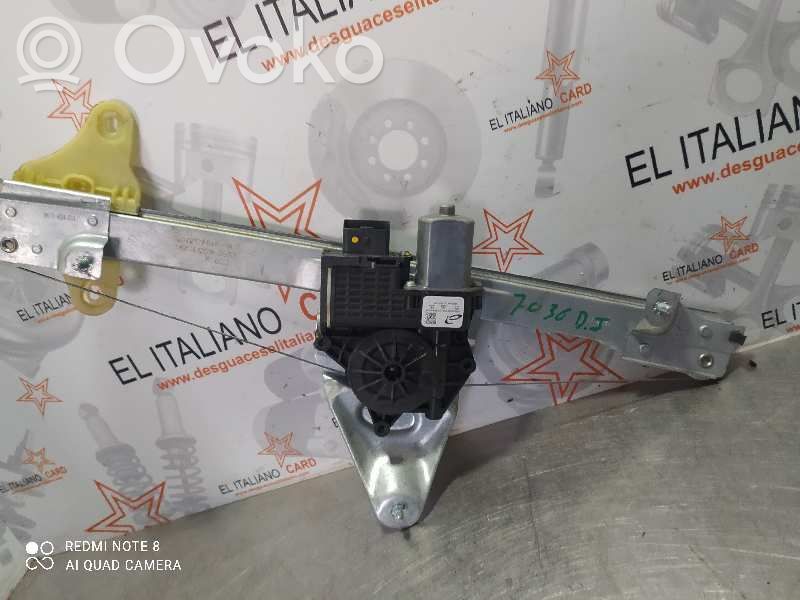 Regulador manual de la ventanilla delantera   7036