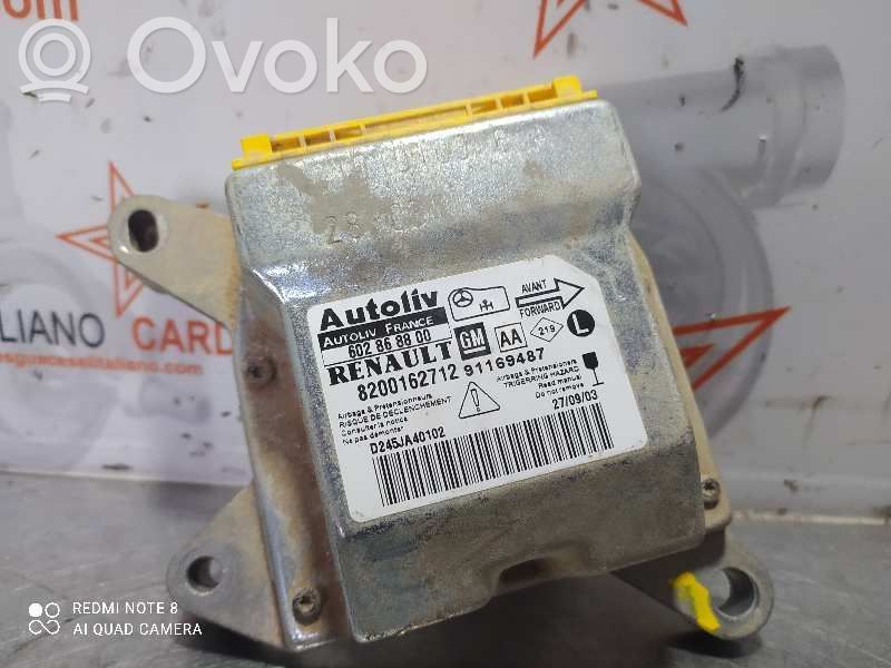 Renault Trafic II (X83) Unitate/modul de comandă airbaguri 
