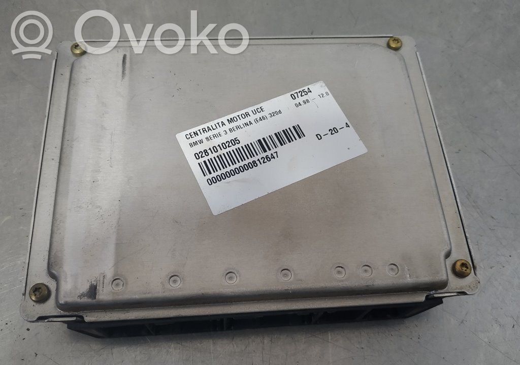 Engine control unit/module   0281010205,7254