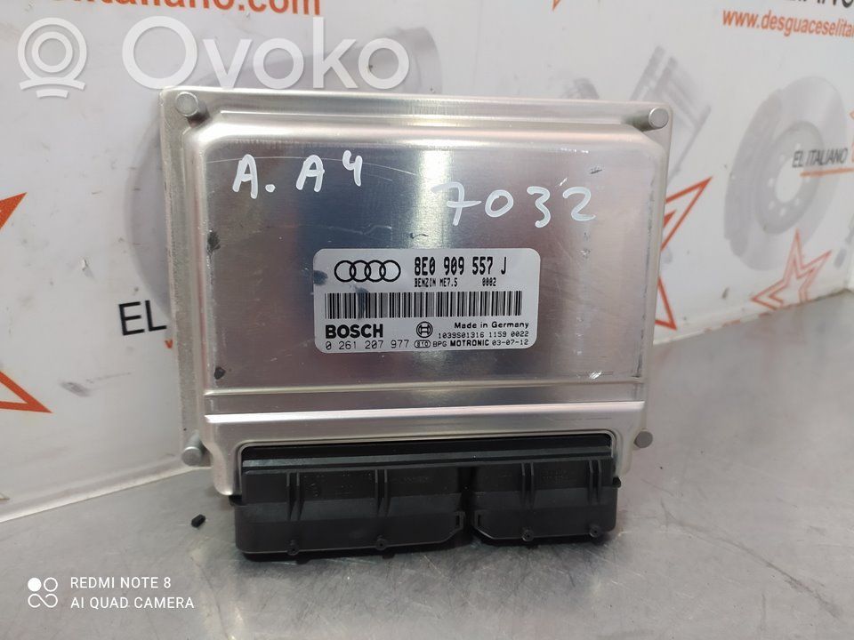 Engine control unit/module   8E0909557J,7032
