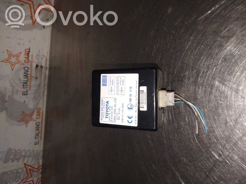 Toyota Corolla Verso E121 Módulo de confort/conveniencia 