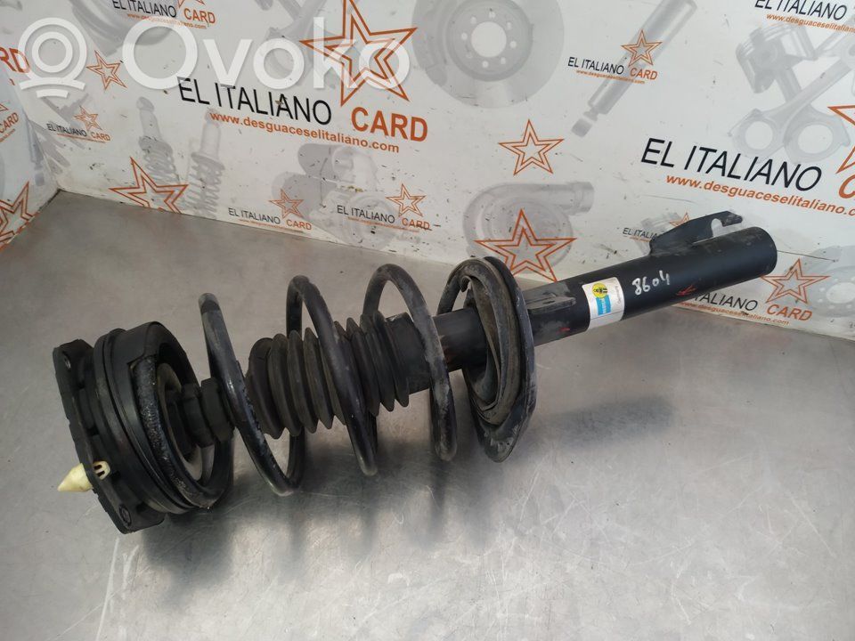 Renault Megane II Front shock absorber with coil spring 
