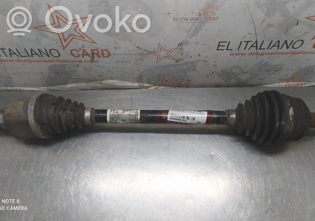 Eje de transmisión delantero   9820471280