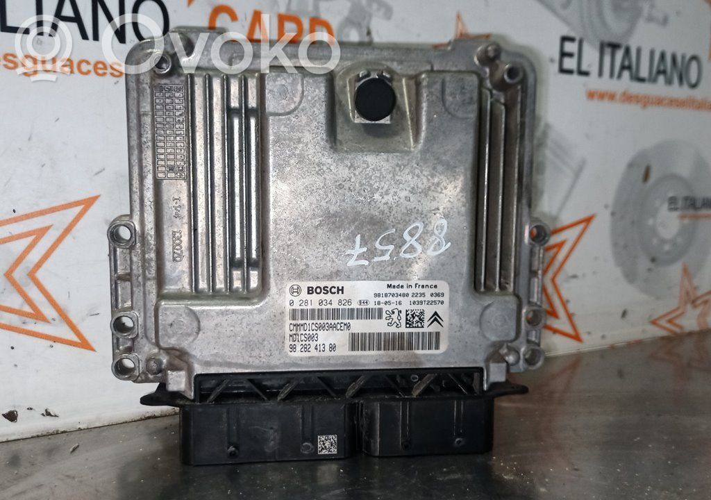Citroen C4 SpaceTourer Engine control unit/module 