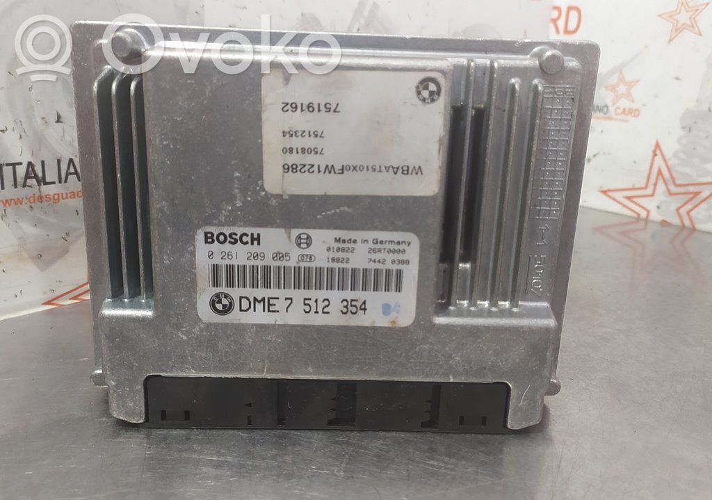 BMW 3 E46 Engine control unit/module 