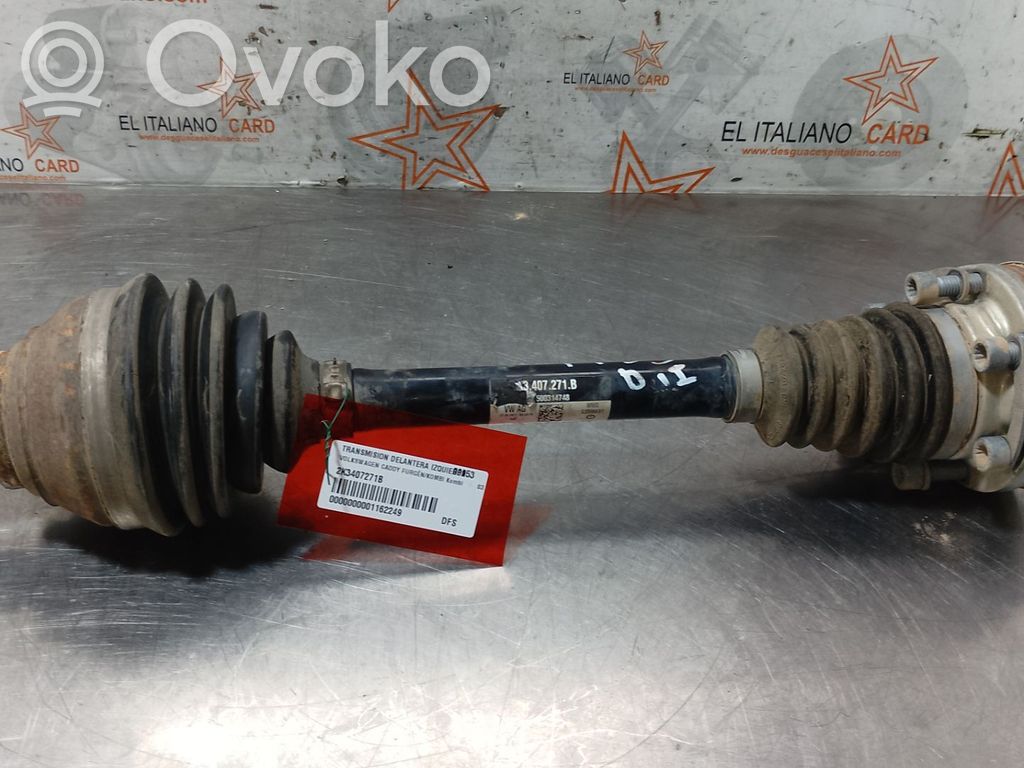 Eje de transmisión delantero   2K3407271B