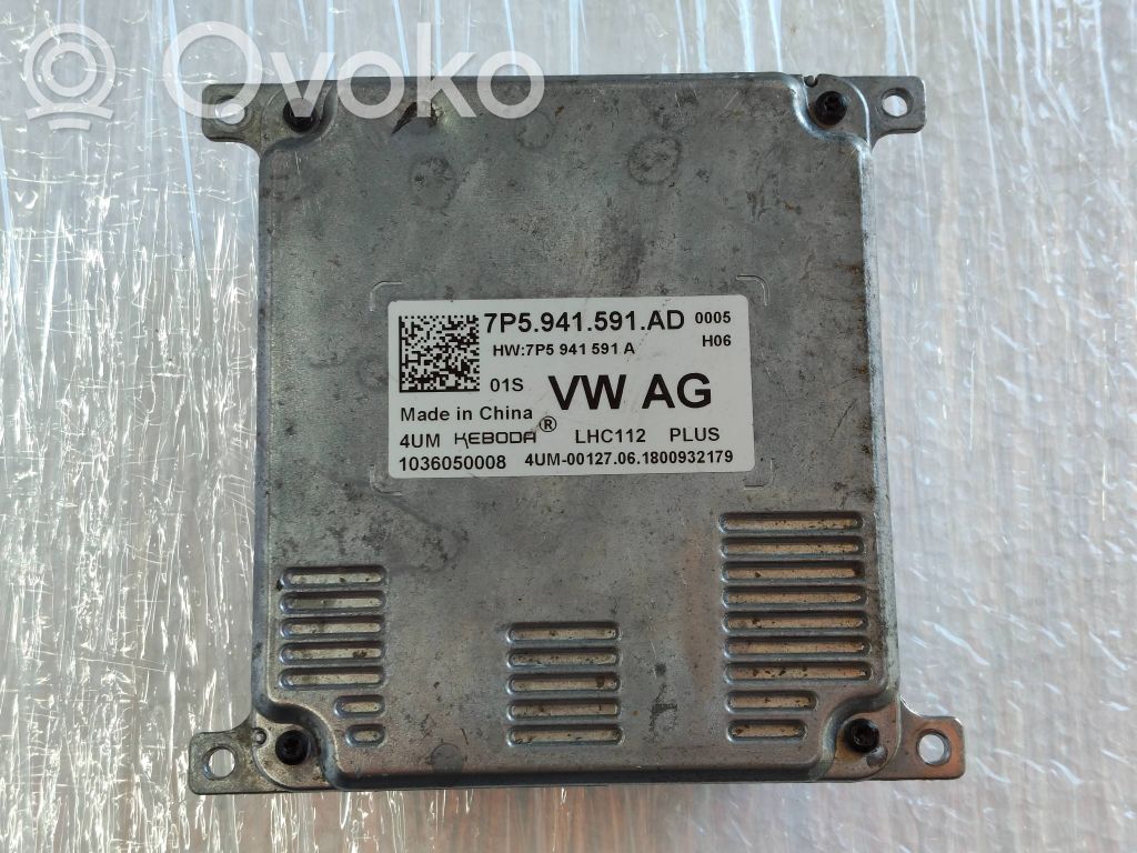 Volkswagen Arteon Module de ballast de phare Xenon 