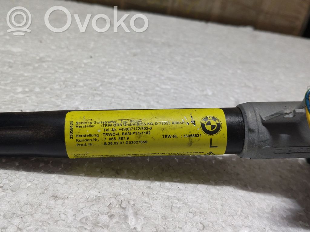 BMW 5 E60 E61 Sagtis diržo galine 