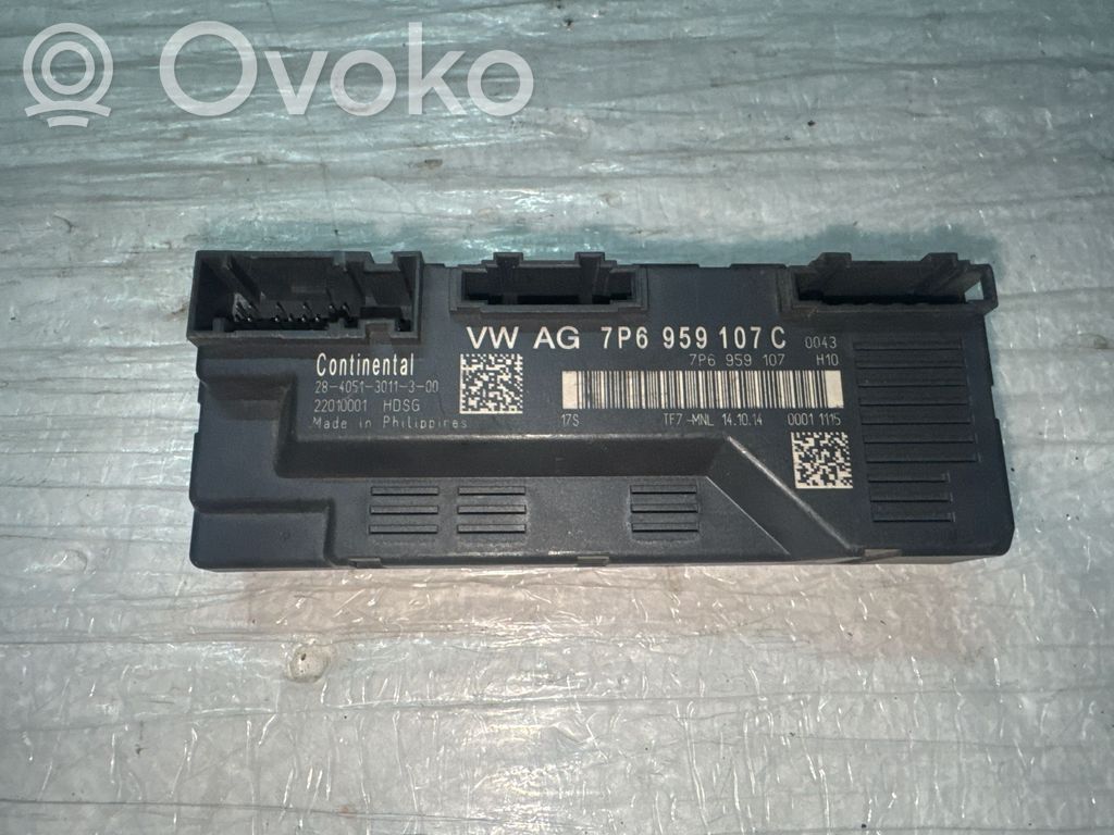 Volkswagen Touareg II Unitate/modul comandă hayon/portbagaj 