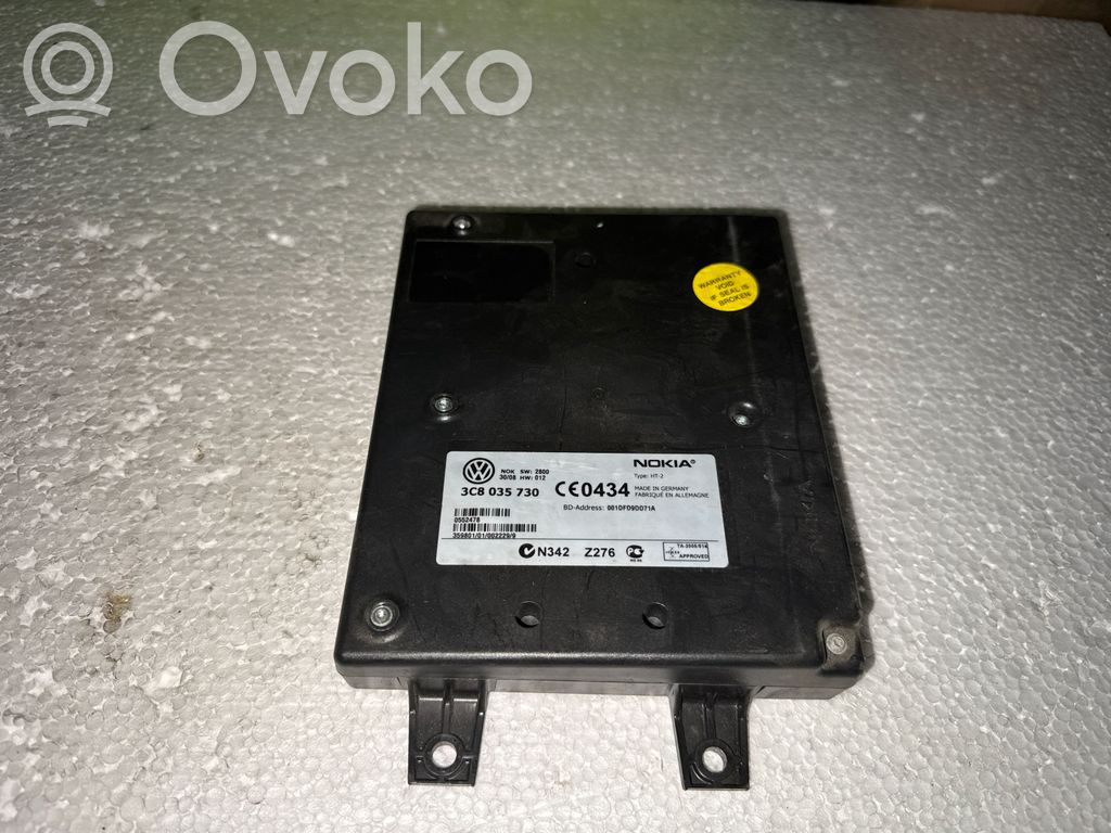 Volkswagen PASSAT B6 Bluetooth control unit module 