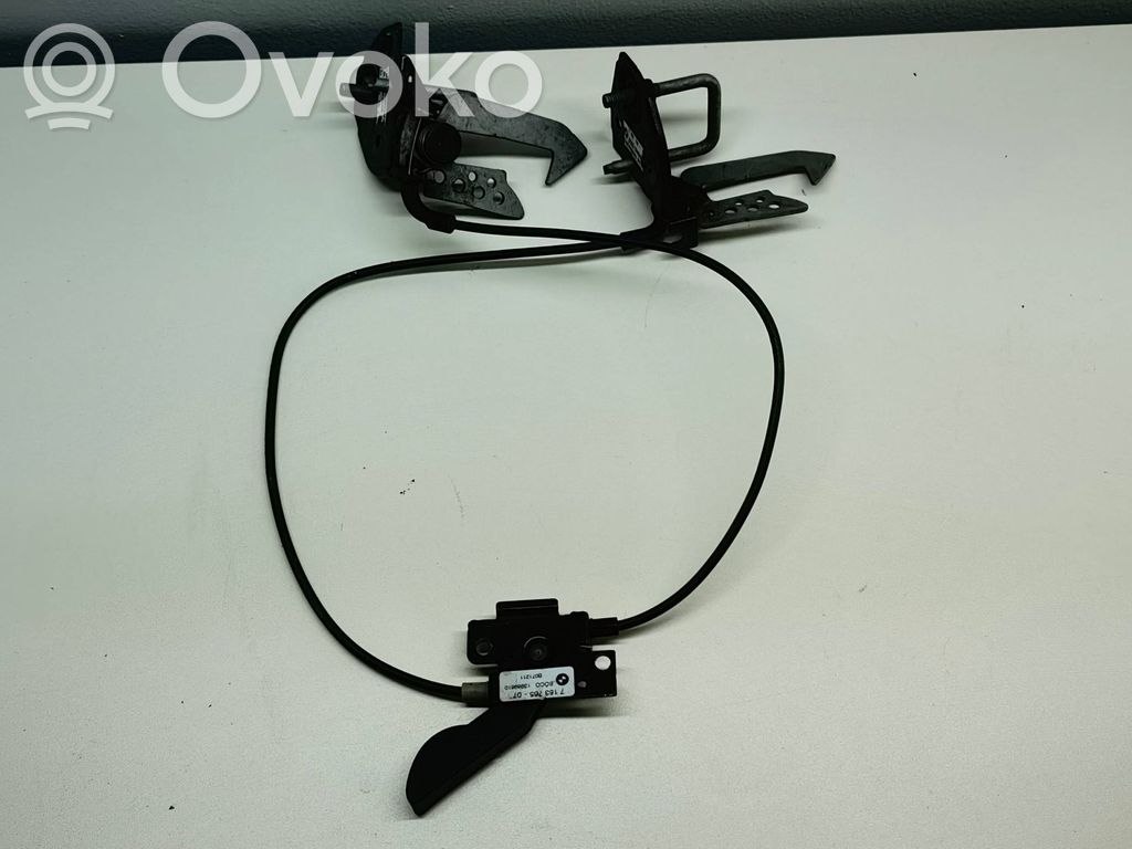 BMW 7 F01 F02 F03 F04 Zamek pokrywy przedniej / maski silnika 