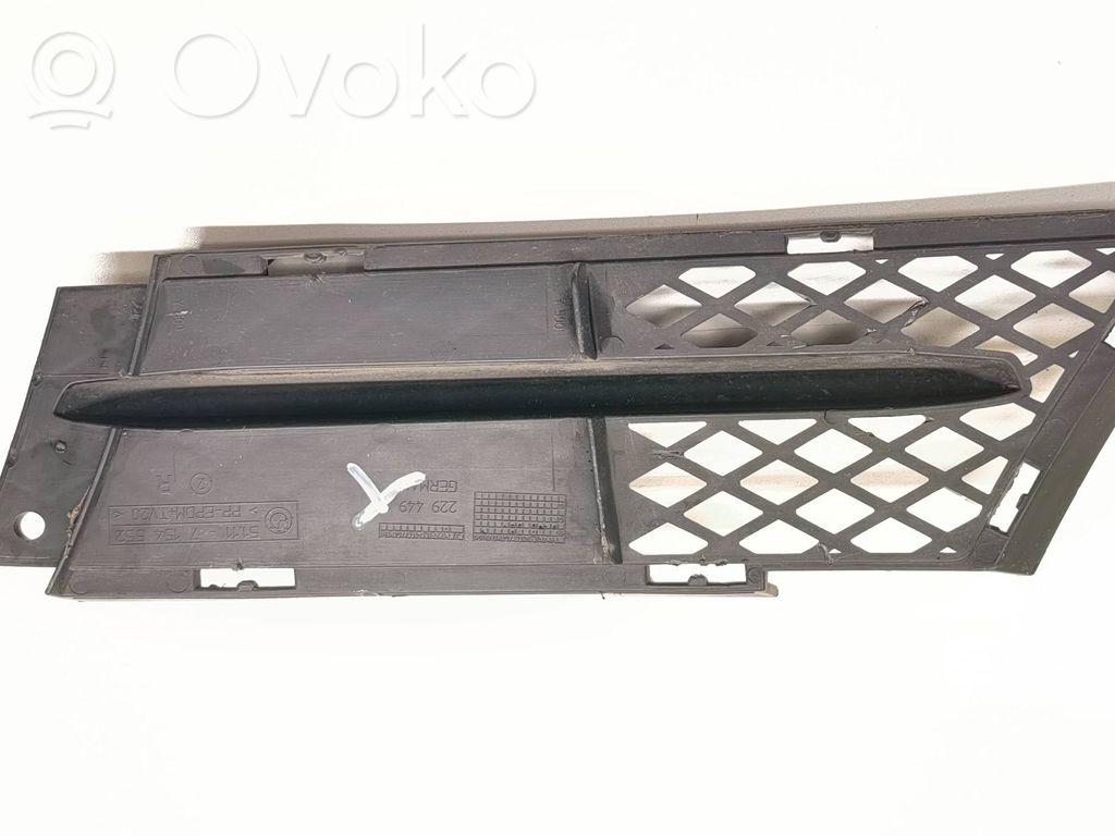 BMW 3 E90 E91 Front bumper lower grill 