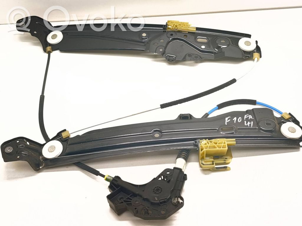 BMW 5 F10 F11 Mechanizm podnoszenia szyby przedniej bez silnika 