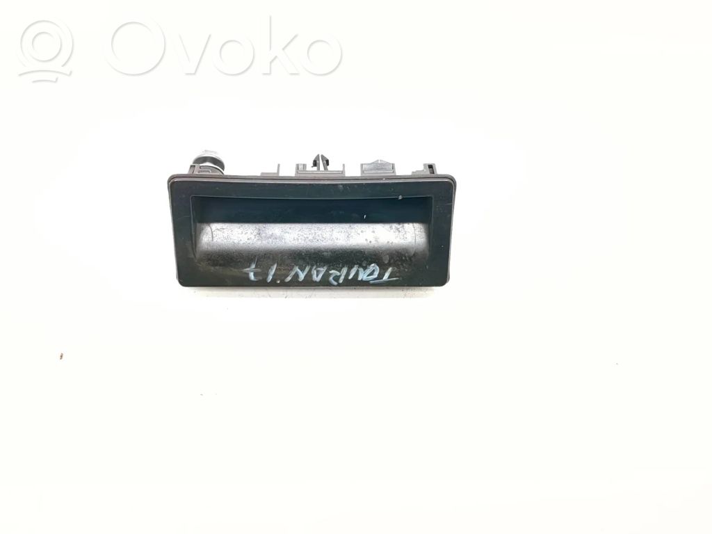 Volkswagen Touran III Uchwyt / Rączka zewnętrzna otwierania klapy tylnej / bagażnika 