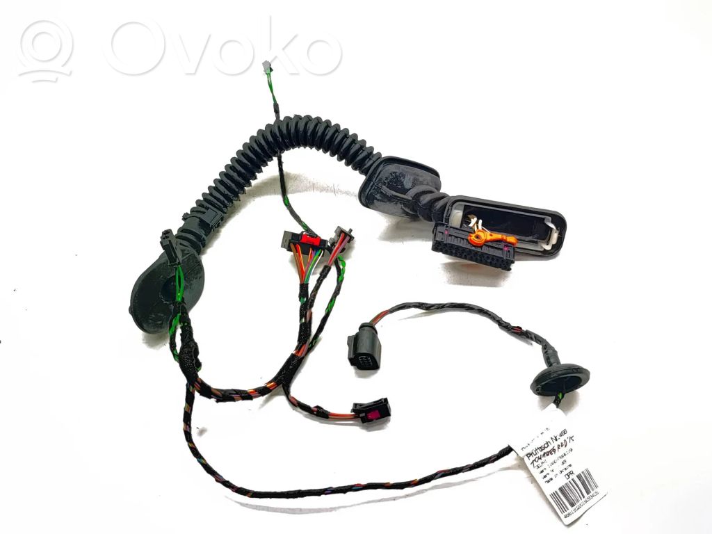 Volkswagen Touareg II Cableado de puerta trasera 