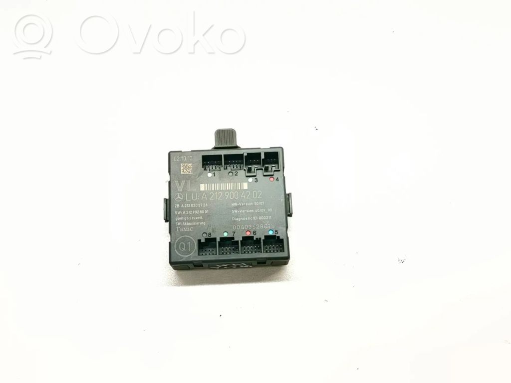 Mercedes-Benz E W212 Door control unit/module 