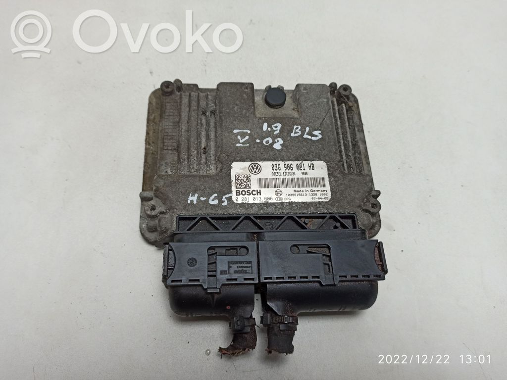 Volkswagen Golf V Engine control unit/module 