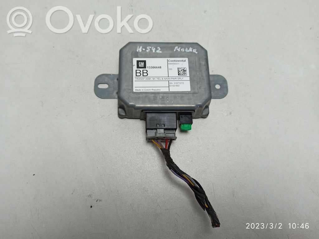GPS navigation control unit/module   13306648